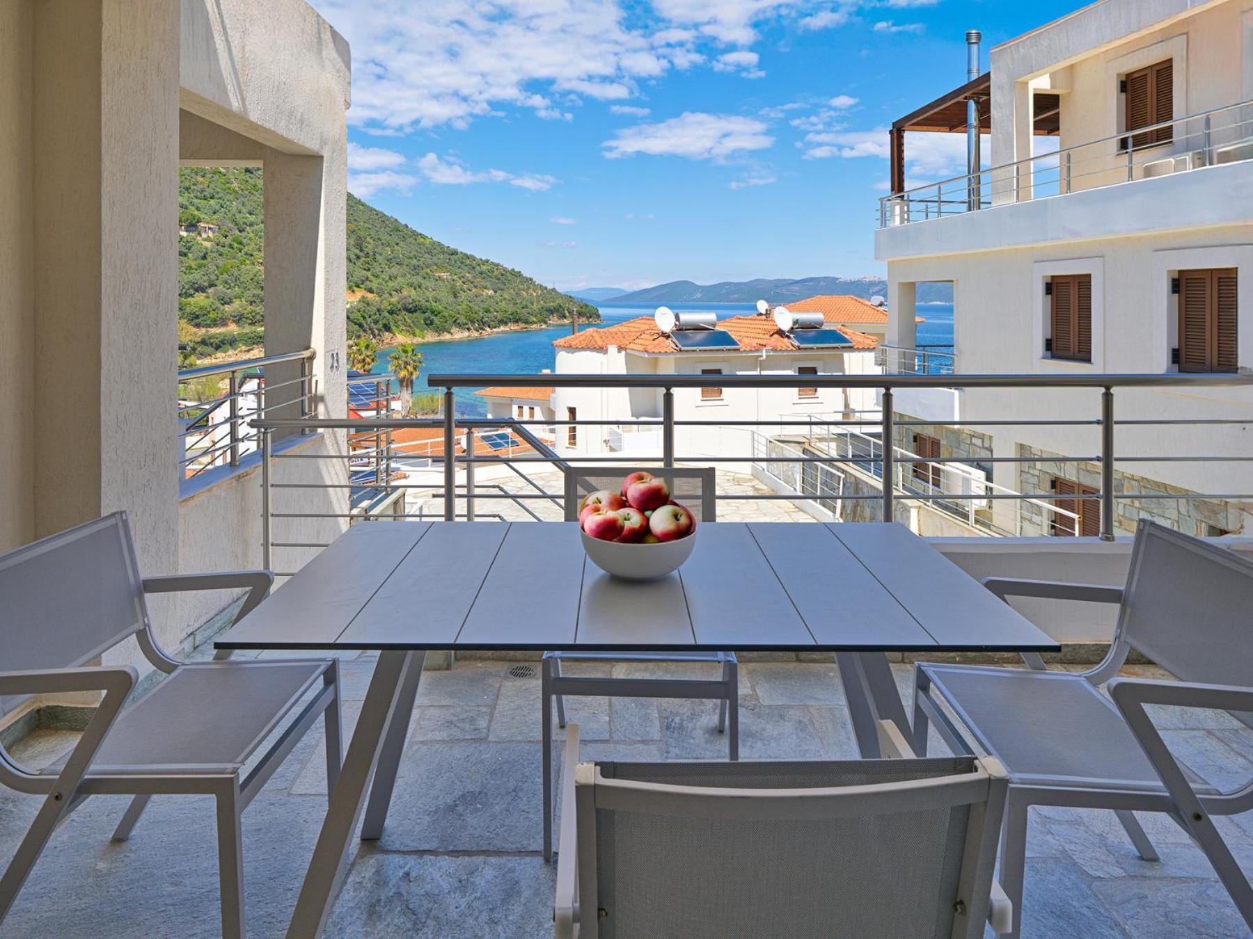 Olivia Sports And Sea Villa Pteleos Exterior photo